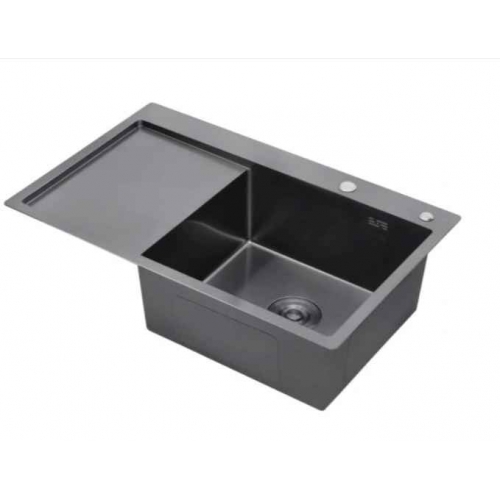 zlewozmywak stalowy grafitowy Irena